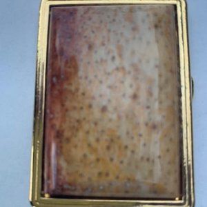 Petrified Palm Wood Stone Belt Buckle Handmade